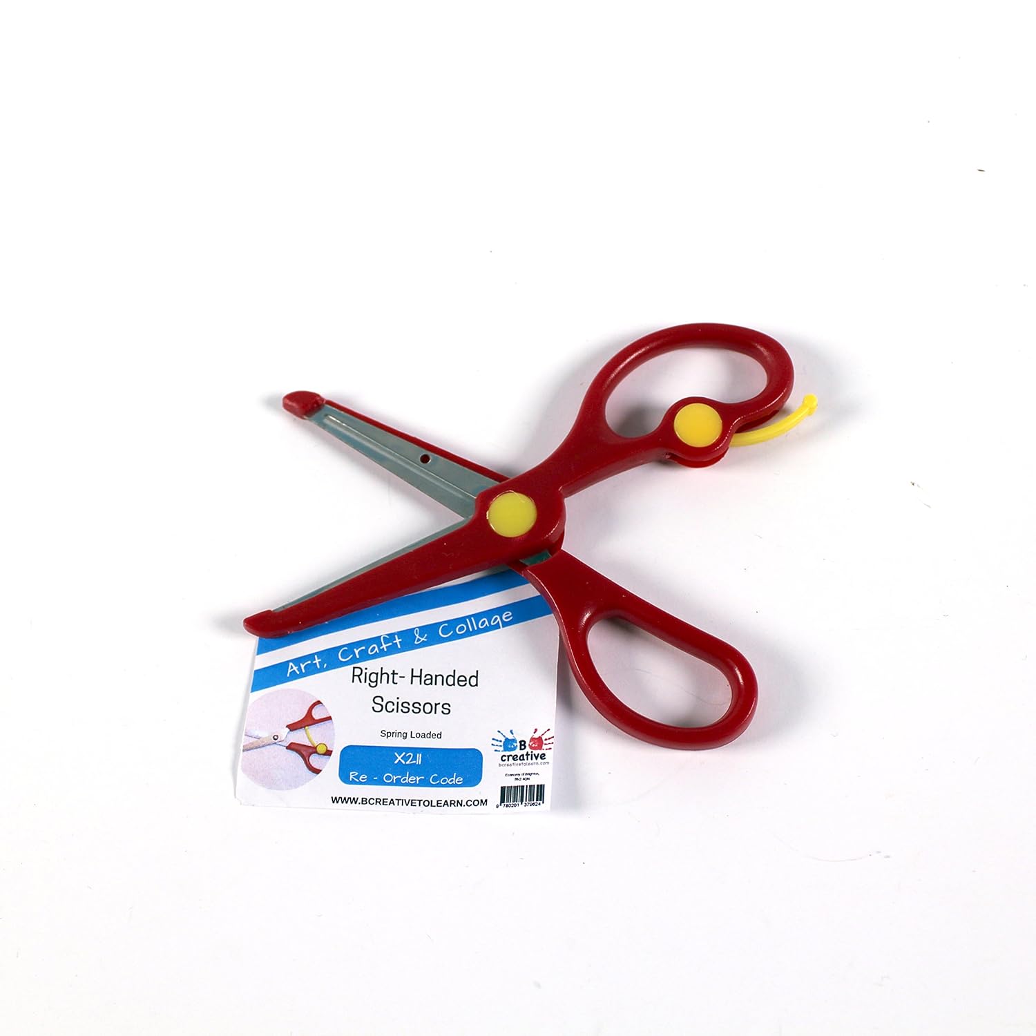 Spring Loaded RightHanded Children's Scissors by BCreative Amazon.co