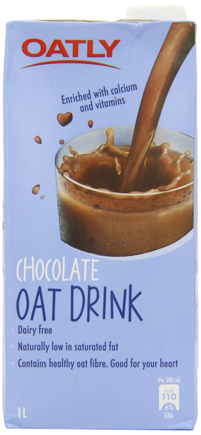 Oatly Chocolate Oat Drink, 1 Litre Amazon.co.uk Grocery