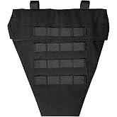 ULIONTAC Tactical Crotch Protective Panel - Lower Abdomen Platform Groin Protector 500D Nylon Molle Strap with Foam Inset Padding