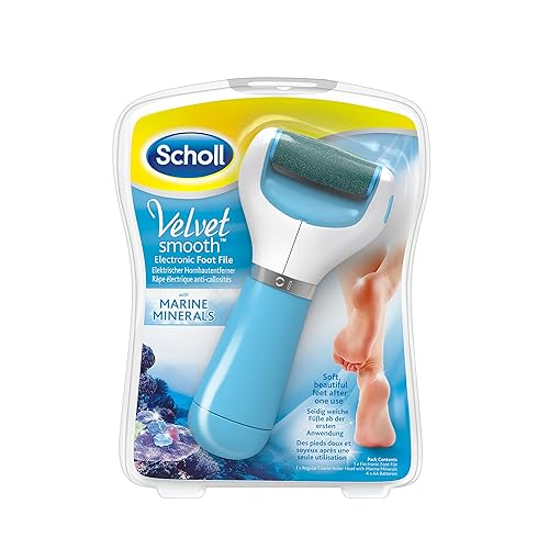 Scholl Velvet Smooth Electronic Foot File with Marine Minerals Amazon.co.uk Health & Personal Care