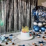 Xsstarmi Hello 2026 Cake Topper Glitter Gold Happy New Year Party Decoration view 4
