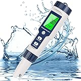 5 in 1 PH Meter for Water, PH/TDS/EC/Temp/Salt