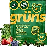 Gruns Adults Super Greens Gummies, Multivitamin