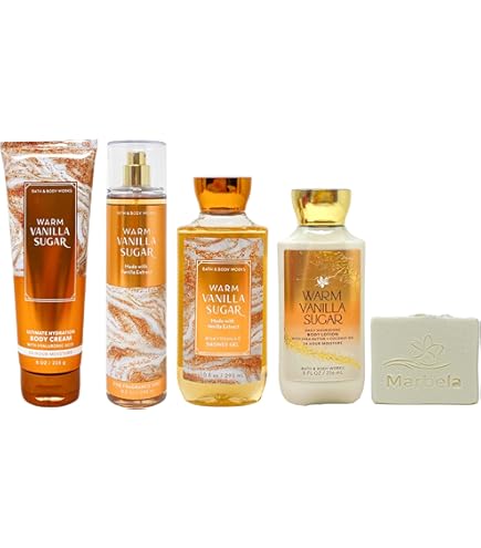 Amazon.com : Bath And Body Works Warm Vanilla Sugar - Daily Trio