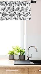 Ambesonne Acorn Window Valance, Elaborated
