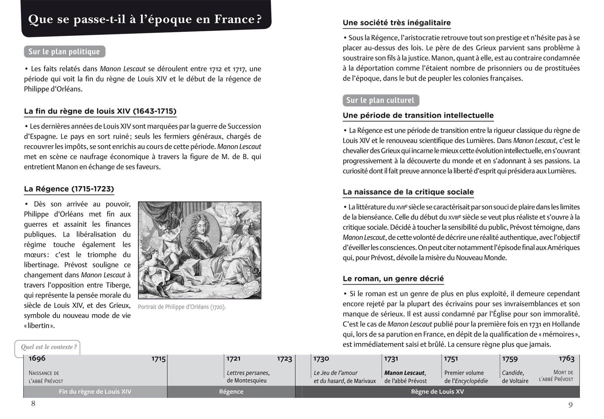 manon lescaut rencontre problématique