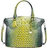 Makcr Joacbv Women Purse Satchel Bag Long Crossbody Classy Tote Bag Top Handle Vegan Leather Ladies Handbags Embossed Pattern