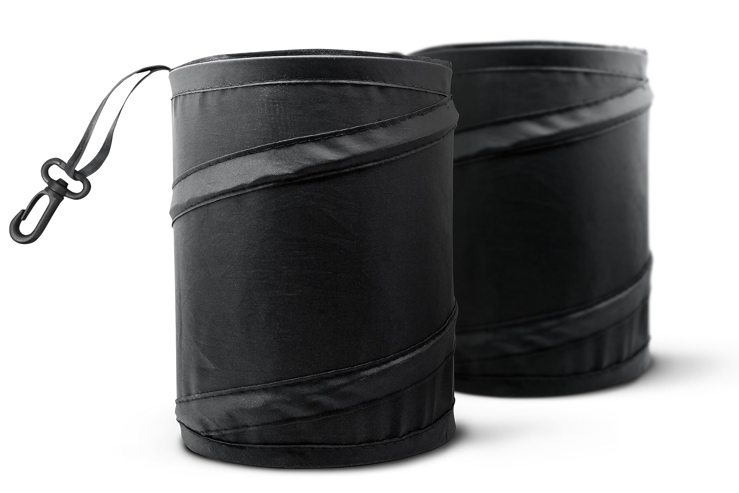 Mavoro Car Bin – Foldable, Pop up, Water Resistant Auto Trash Bag – Car Trash Can (2 Pack)