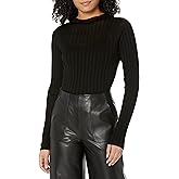 Vince Womens Mock Neck Long Sleeve