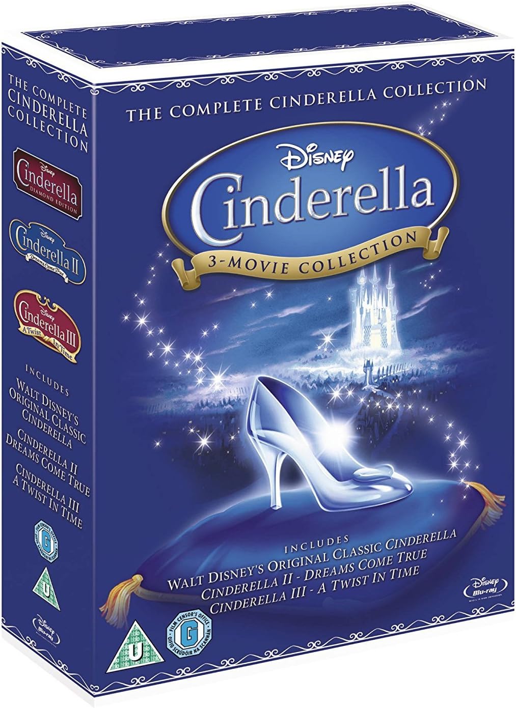 Cinderella 3Movie Collection Trilogy 1, 2, 3 Special Box Set BluRay