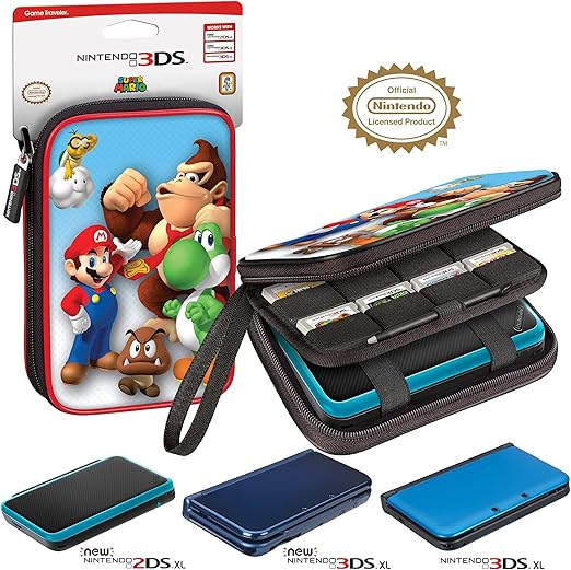 Officially Licensed Hard Protective 3DS XL Carrying Case Compatiable