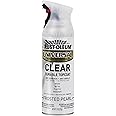 Rust-Oleum 302155 Universal All Surface Clear Topcoat Spray, 11 oz, Frosted Pearl Clear