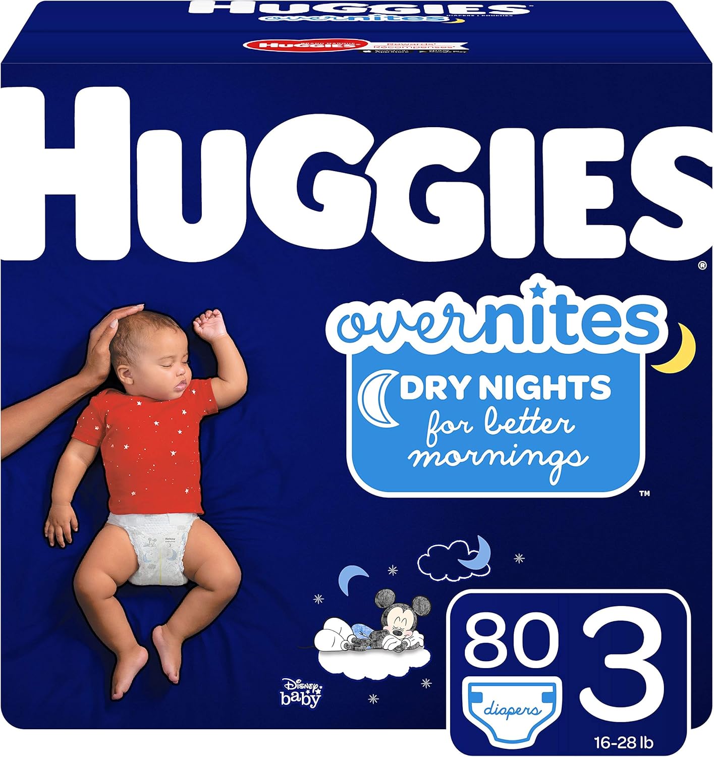 size one overnight diapers