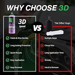 3D Speed All-In-One Polish & Wax – Scratch