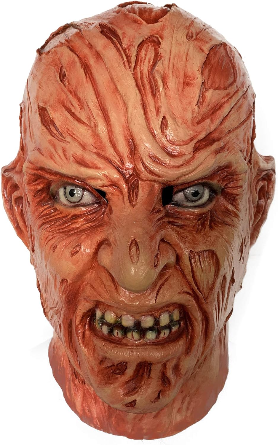 Freddy Krueger Latex Mask Burn Leatherface Cosplay