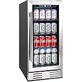 Kalamera 15” Beverage cooler 96 can built-in Single Zone Touch Control