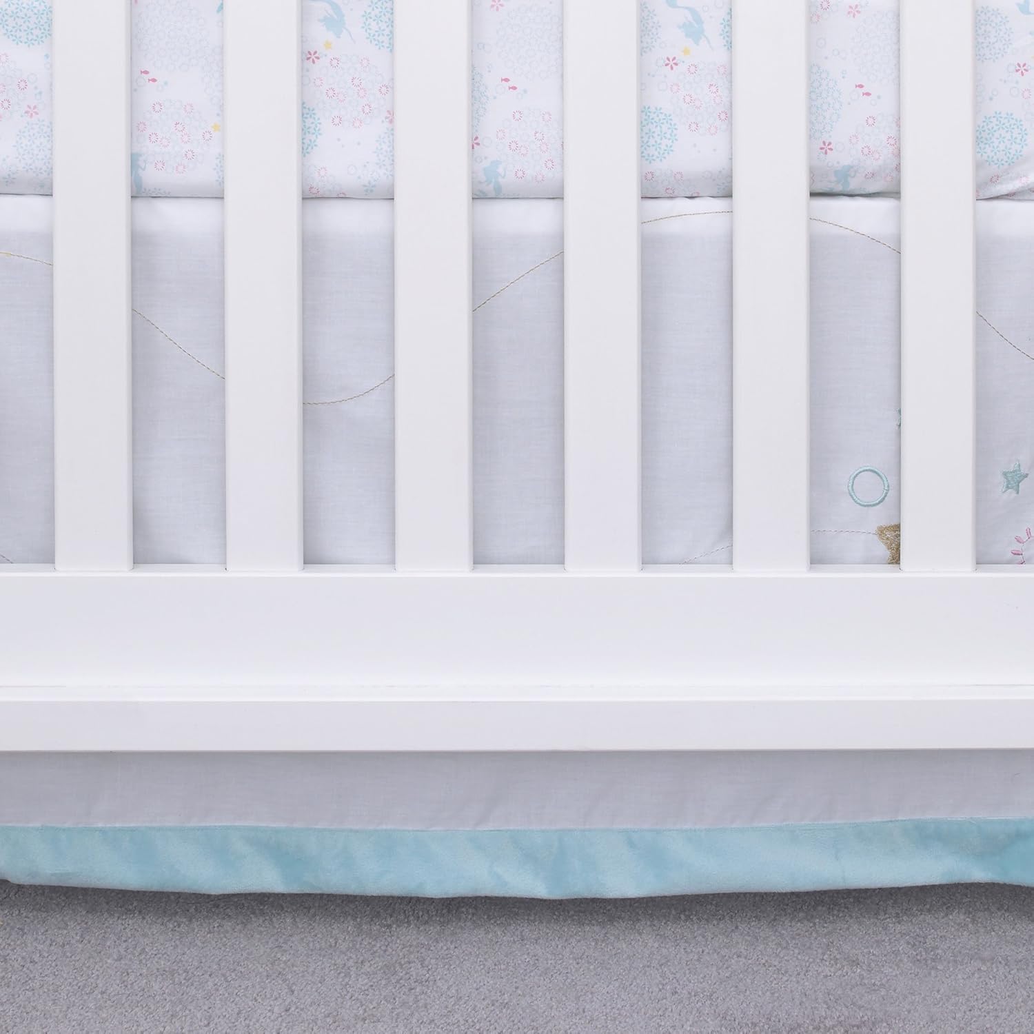 disney ariel sea princess crib bedding