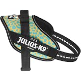 Julius-K9, 24IDCK9-LPRD-S, IDC Powerharness, Dog Harness, Size: Small, Leopard (S)