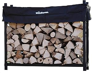 Woodhaven The 5 Foot Firewood Log Rack