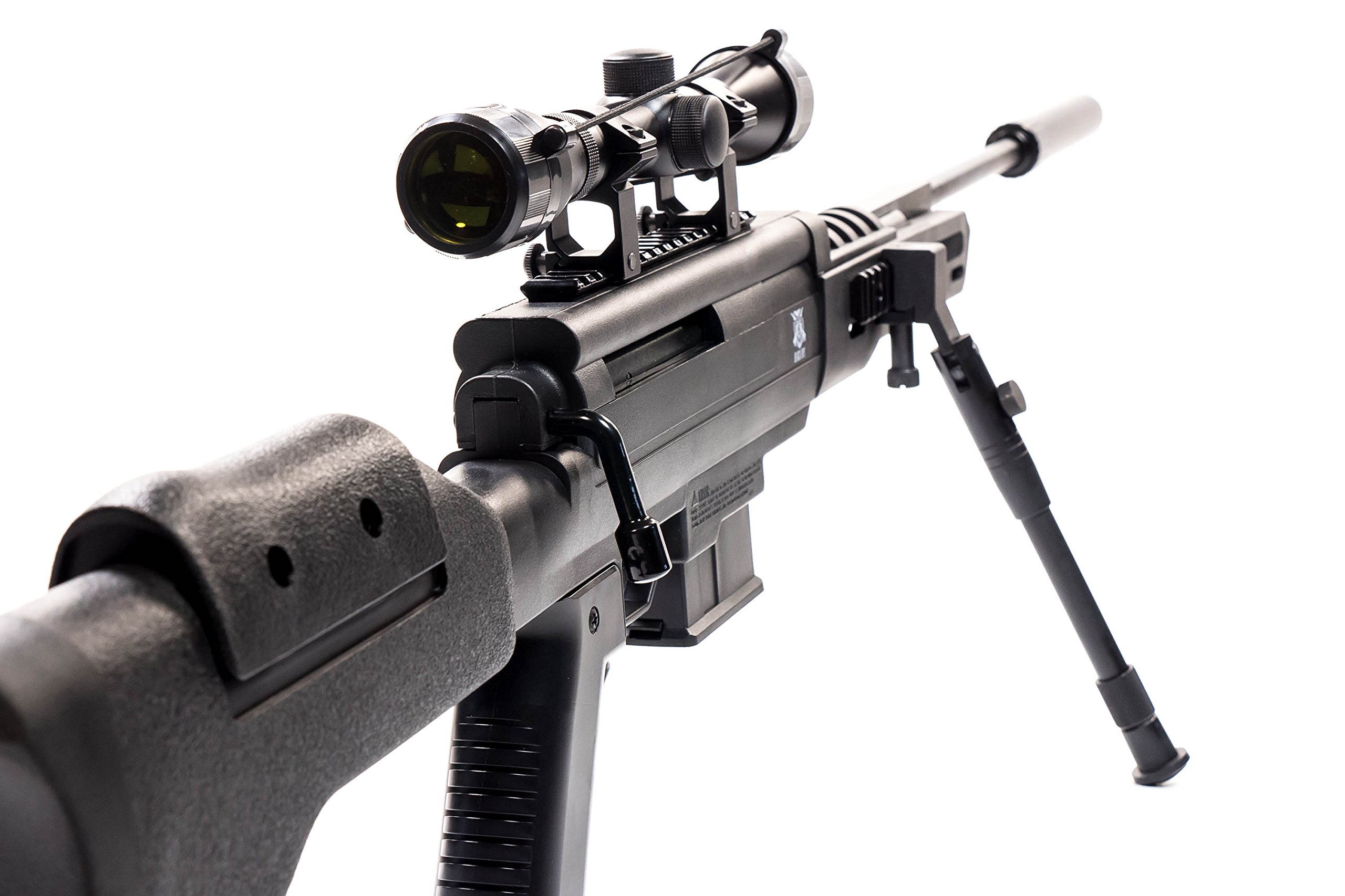 Black Ops Break Barrel Sniper Air Rifle - Spring Piston Sniper .22 ...