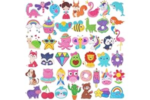 EAPHANT Diamond Art Kits for Kids 44 Designs Diamond Stickers Arts and Crafts Painting Kits for Kids Ages 4-8 8-12