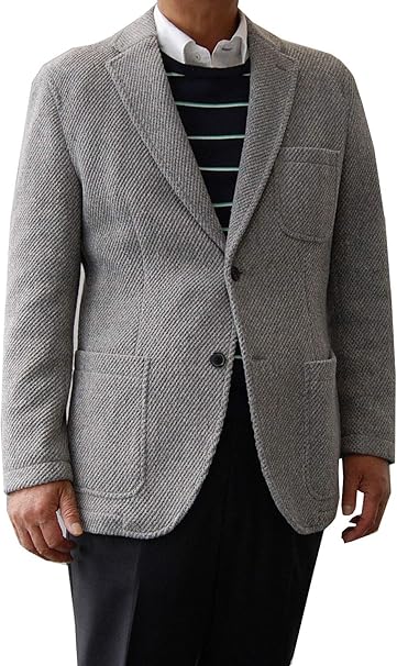 Amazon ニットジャケット メンズジャケット ネイビーグレージャケット ジャケットメンズ コート ジャケット 通販