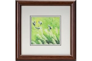 Ebherys Hunan Embroidery Art,Boatyard, Framed Hand Embroidery Artwork, Chinese Traditional Cutlture,Intangible Cultural Heritage Handmade Wall Art… (Reed Beds)