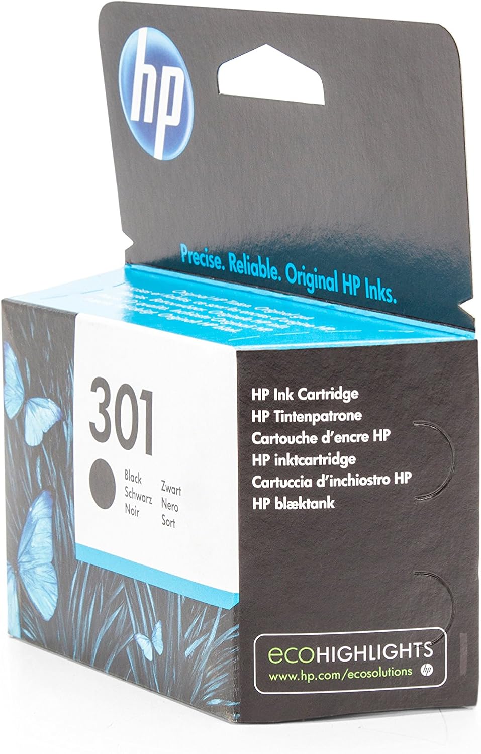 amazon hp 301 black