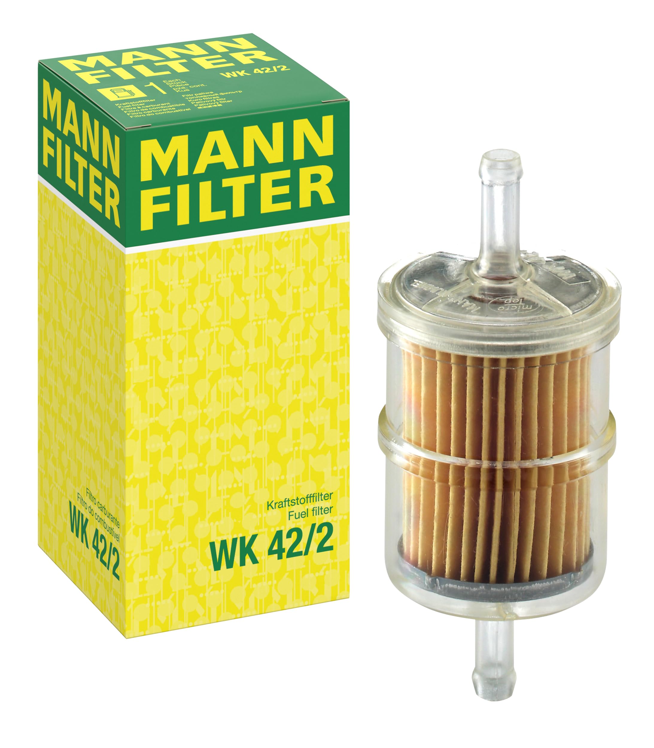 MANN-FILTER WK 42/2 Fuel Filter - for Cars + Transporters