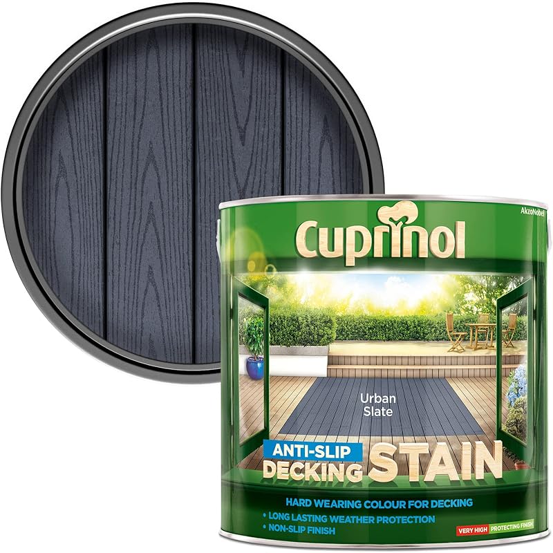 Cuprinol Exterior Woodcare Urban Slate 2.5 L - Water Based