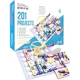 STEM Electronic Circuit Kit for Kids, Over 201 Projects, Physics Circuit Maker Kit, Science Experiment Educational Toy for Boys &amp; Girls Ages 8+ (Mixed Color, 201)