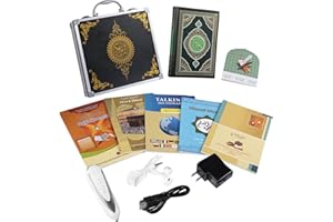 Ramadan Digita Quran Pen Reader Exlusive Metal Box Non-Arabic Speaker Best Gift 30 Reciters Translations Available Digital Qu