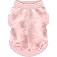 Cozy and Functional Dog Shirts for Small Puppies: Stretchable Pink Attire with Easy-On Design, Ideal for Chihuahuas and Yorkies - Enhance Comfort and Playfulness on Chill Days Medium