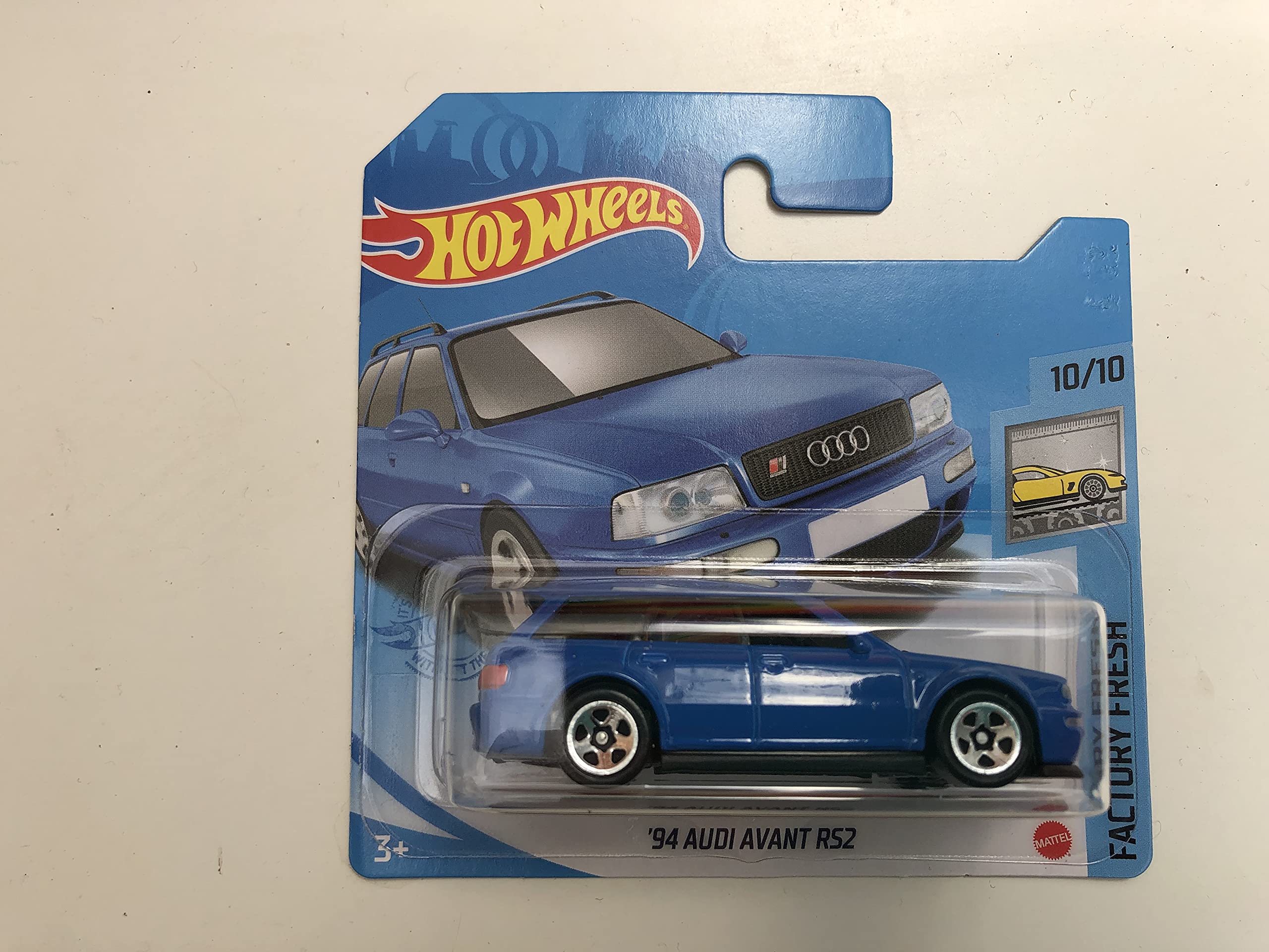 '94 Audi Avant RS2 Blue Hot Wheels 2021 157/250 (Short Card)