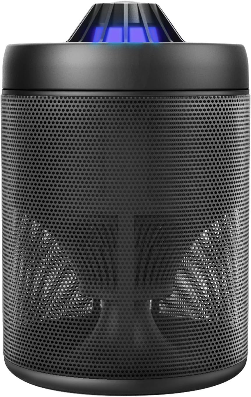 Oittm Electronic Mosquito Killer, USB Powered Non-Toxic LED Mosquito Trap Bug Zapper Eco-Friendly Insect Fly Inhaler Lamp (Black)