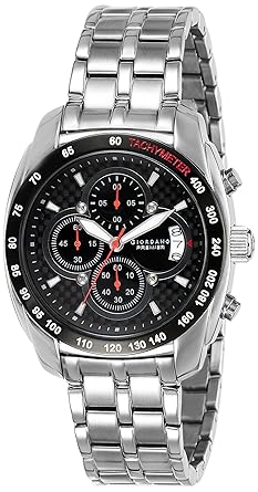 Chronograph Black Dial Mens Watch P125-11