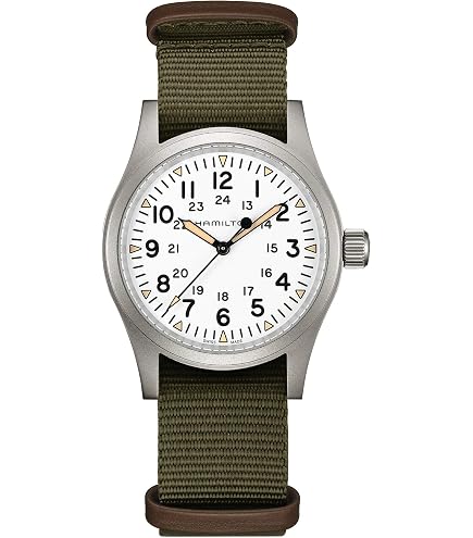 Amazon.com: Hamilton Khaki Field Khaki Quartz Men's Watch, 38mm
