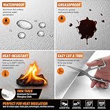 FLASLD Thermal Block Heat Shield Reflective Aluminum 40x80 Inch view 4