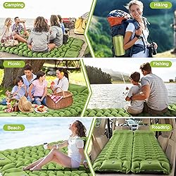 GLMNES Sleeping Pad, Ultralight Inflatable Sleeping