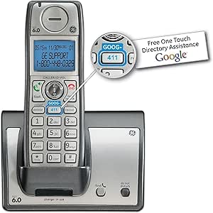 Amazon.com : GE 28213EE1 Dect 6.0 Advanced Cordless Phone with Google