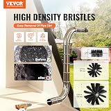 VEVOR 40ft Dryer Vent Brush Kit 3 Sizes Flexible Nylon Duct Cleaning Tool view 2