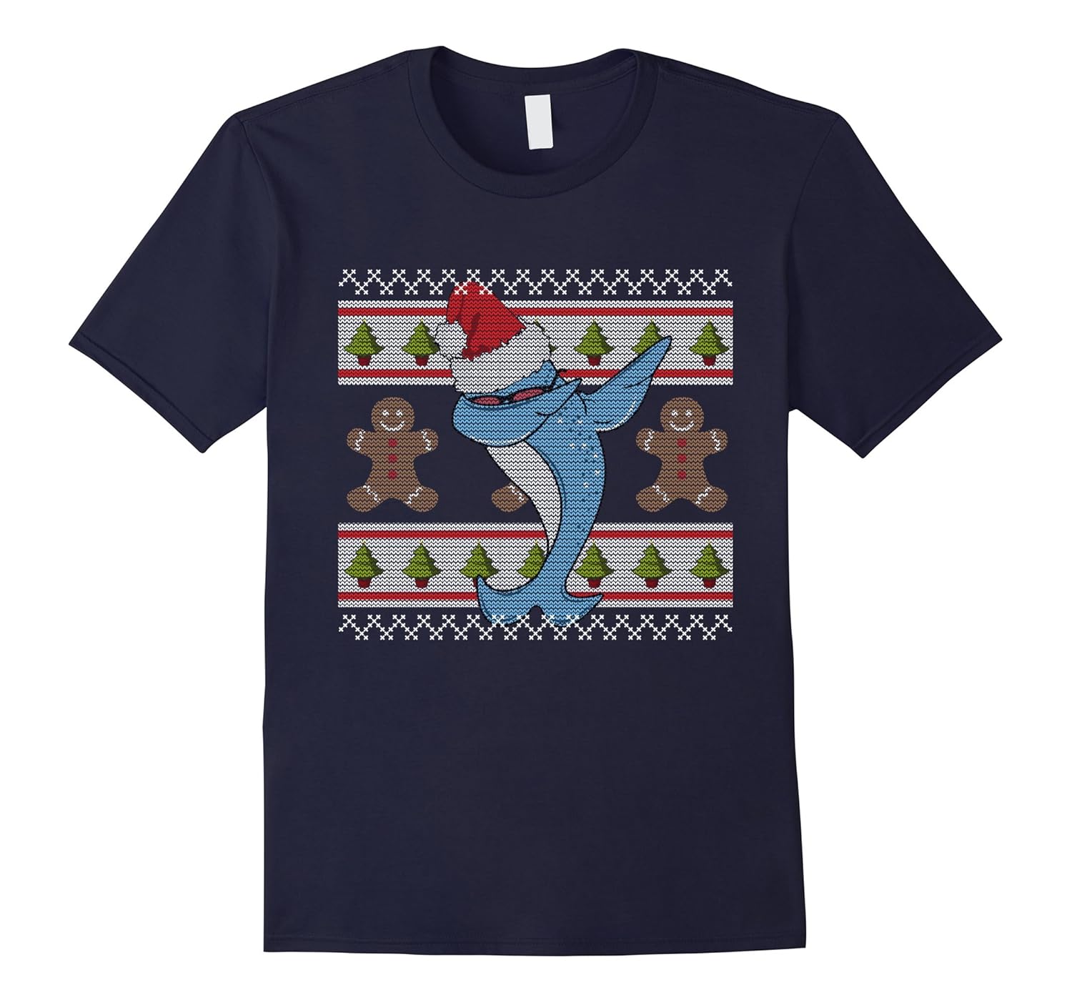 Funny Dabbing Christmas Whale Shirt Dab X-Mas Special Gift-ANZ