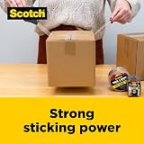 Scotch Box Lock Packaging Tape 3 Rolls 48 mm x 50 m Clear Strong Adhesive view 2