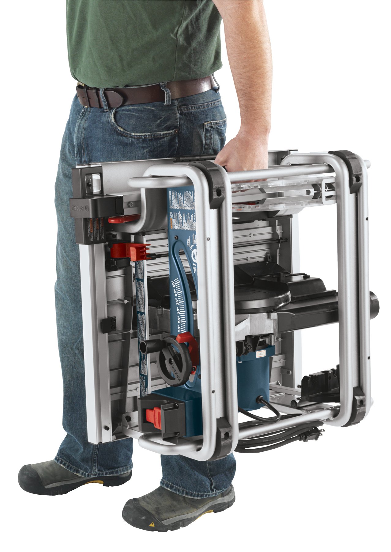 Bosch 10Inch Portable Jobsite Table Saw GTS1031 with OneHanded Carry