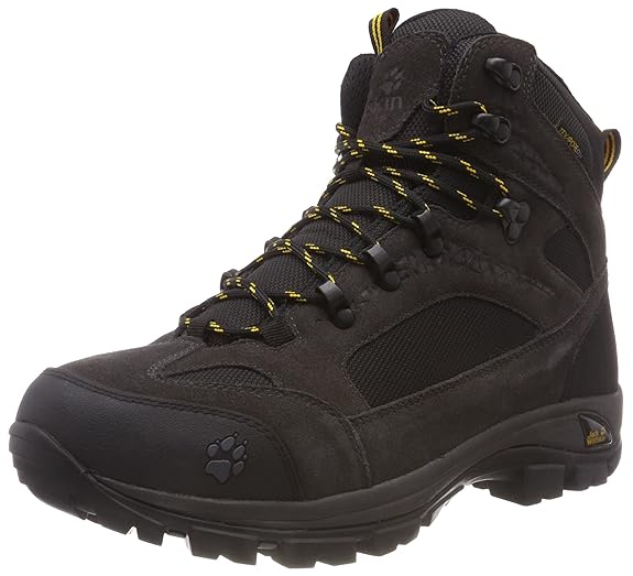 Jack Wolfskin All Terrain 8 Texapore Mid M, wasserdichte & atmungsaktive Wanderschuhe für Herren, schnelltrocknende Outdoor S