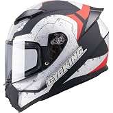 Full Face Motorcycle Helmet, DOT Approved,Street Bike Helmet for Adults Men Women, ABS Shell with Visor, Removable Liner, Bluetooth-Ready Speaker Pockets