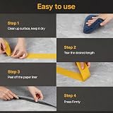 WINSOME Double Sided Carpet Tape 50mm x 25m Heavy Duty Anti-Slip Rug Tape view 4