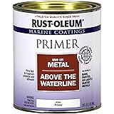 Rust-Oleum 207016 Marine Metal Primer, Quart , White