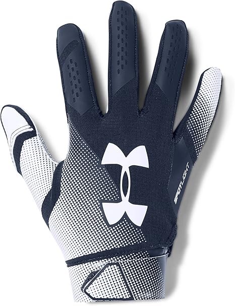 under armour navy gloves