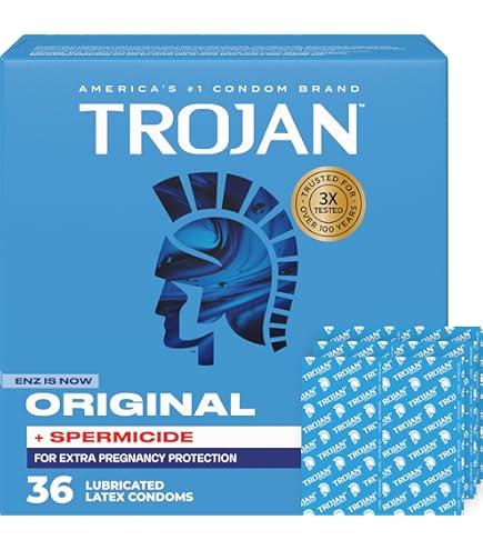 Amazon.com: Trojan Enz Condoms Lubricants, 12 Ea(3 Pack) : Health &  Household